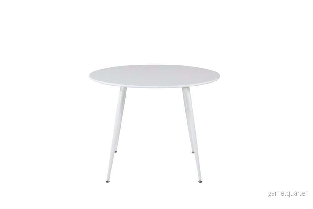 Plaza matbord, vit ⌀100 - Bild 2