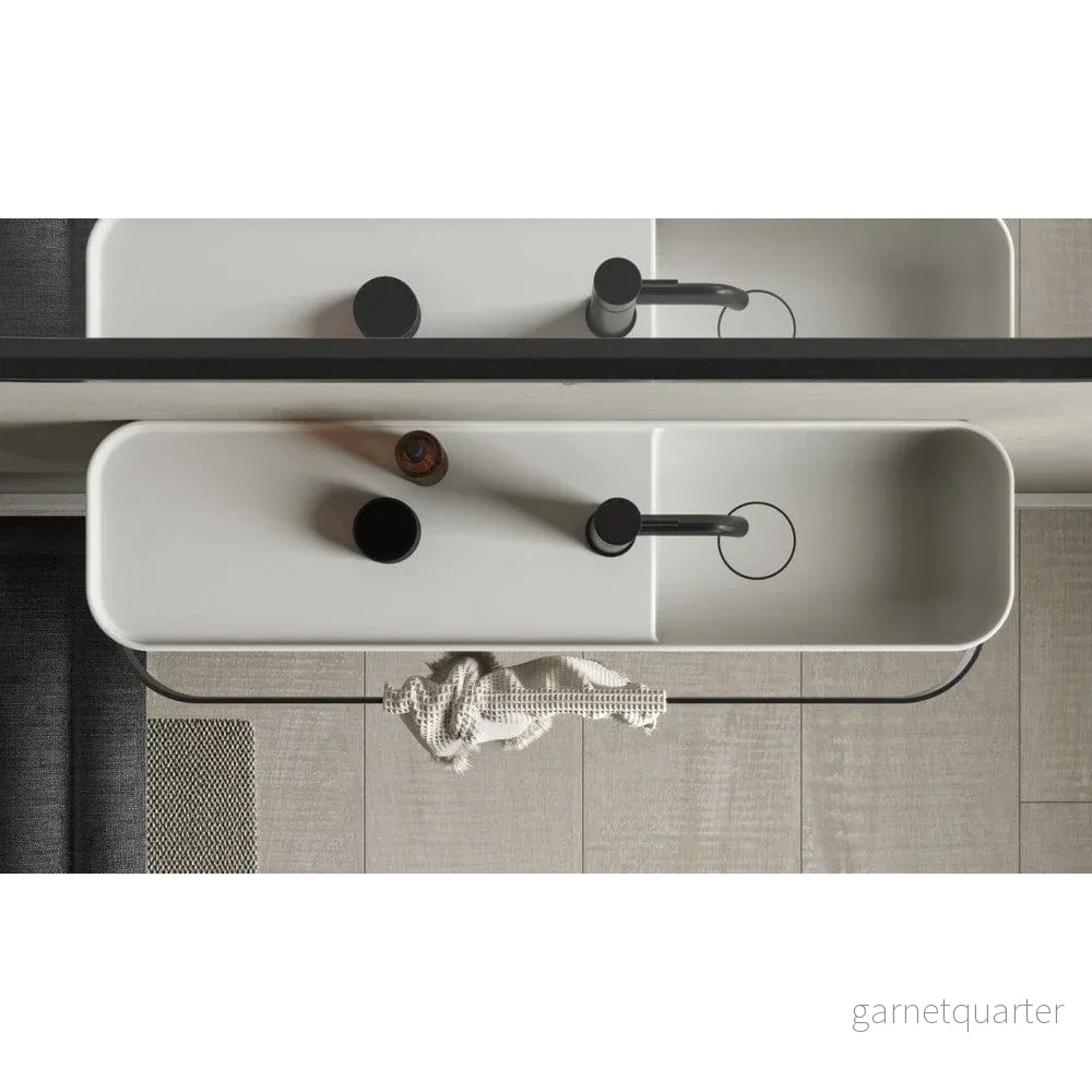 Copenhagen Bath Handfat Yuno Rail 80 - Bild 2