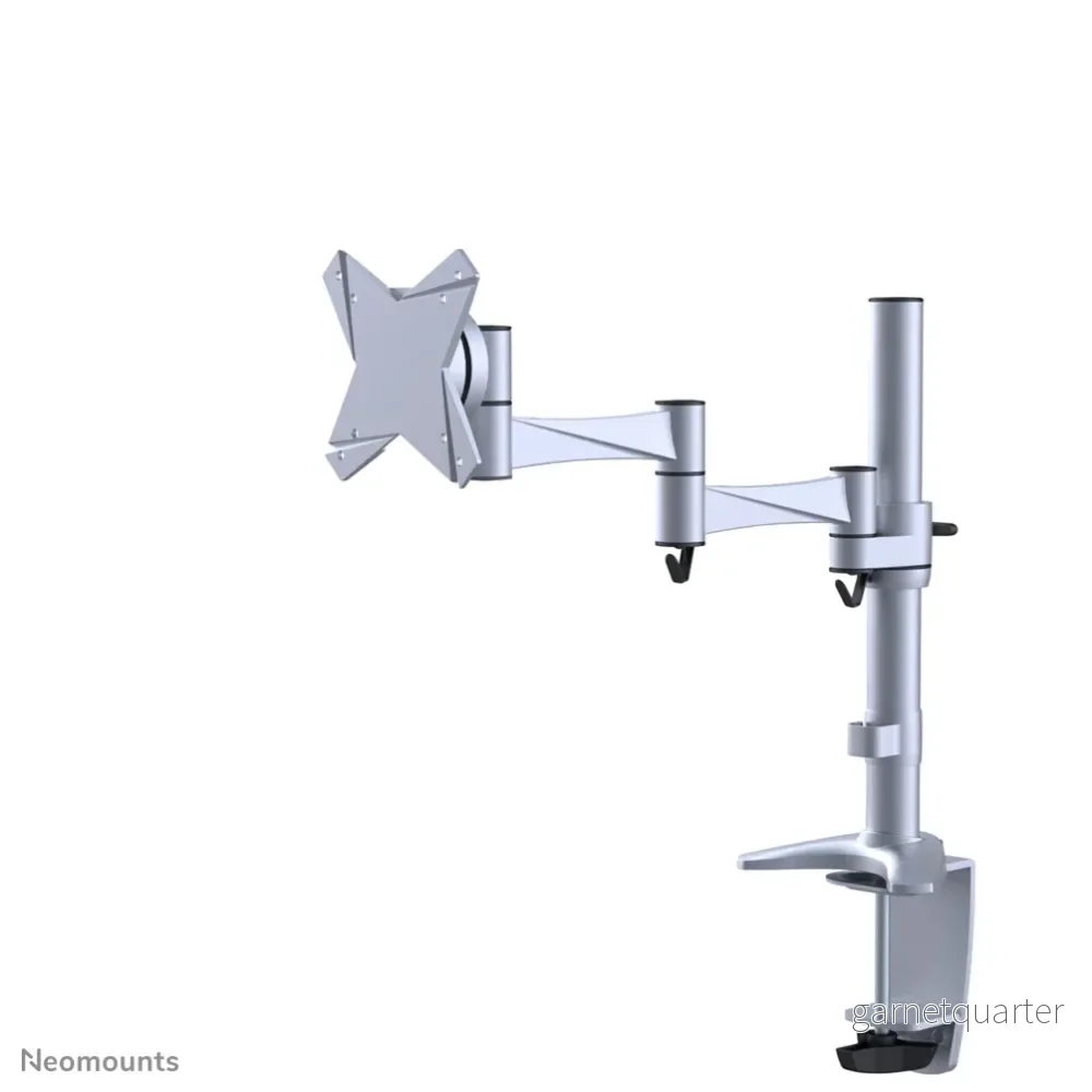 Neomounts FPMA-D1330 silver är ett skrivbordsfäste med 3 vridpunkter för platta skärmar upp till 30 tum (76 cm). - Bild 2
