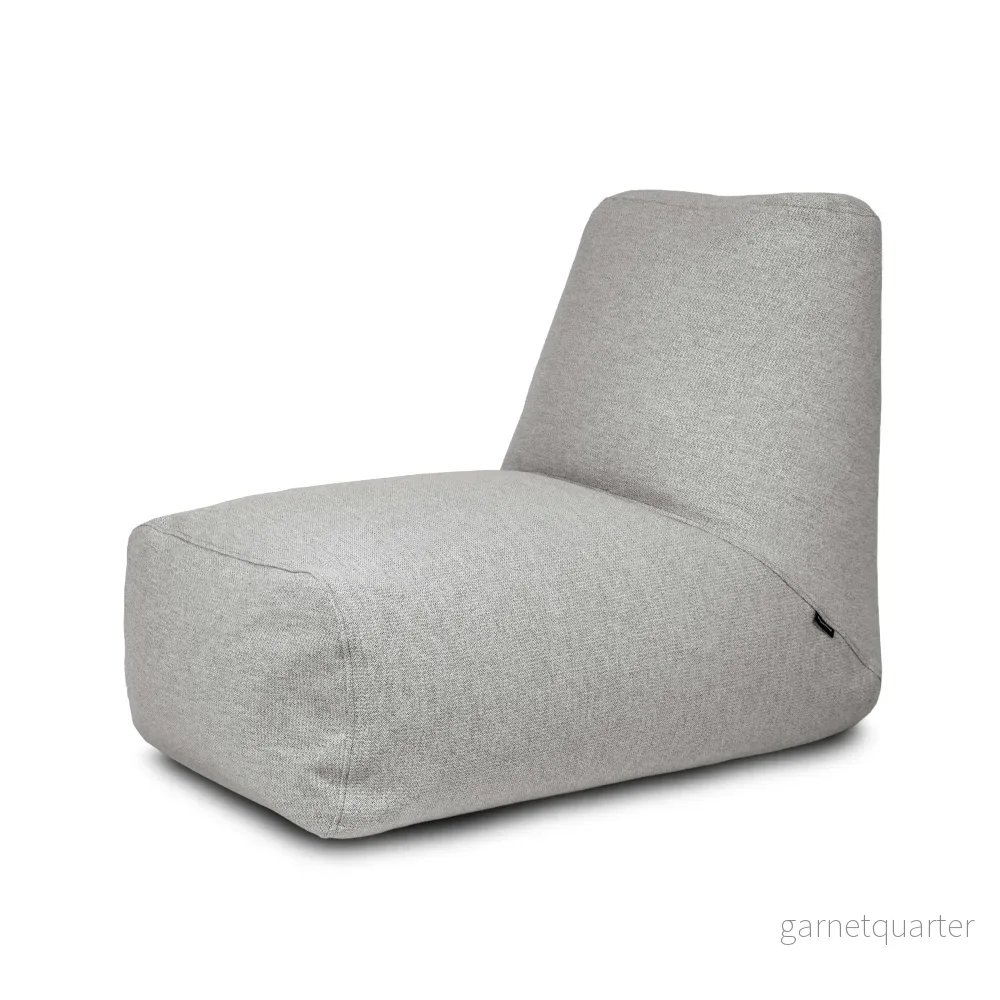 Sittsäck Tube Dunẽs White Grey