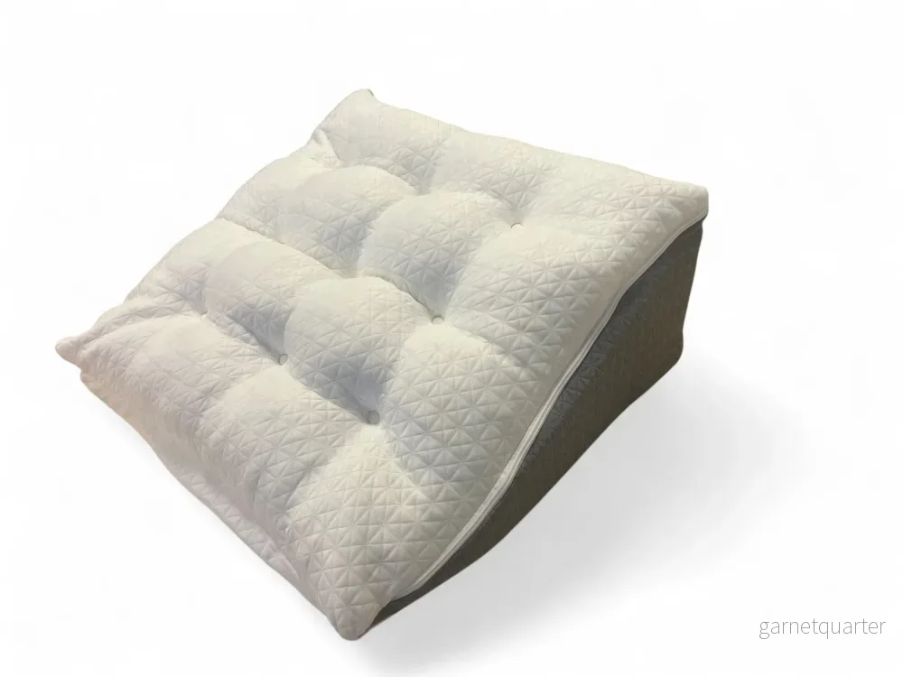 CozyWedge – Din vadderade kilformade huvudkudde med tvättbart överdrag. NYHET! - Bild 2