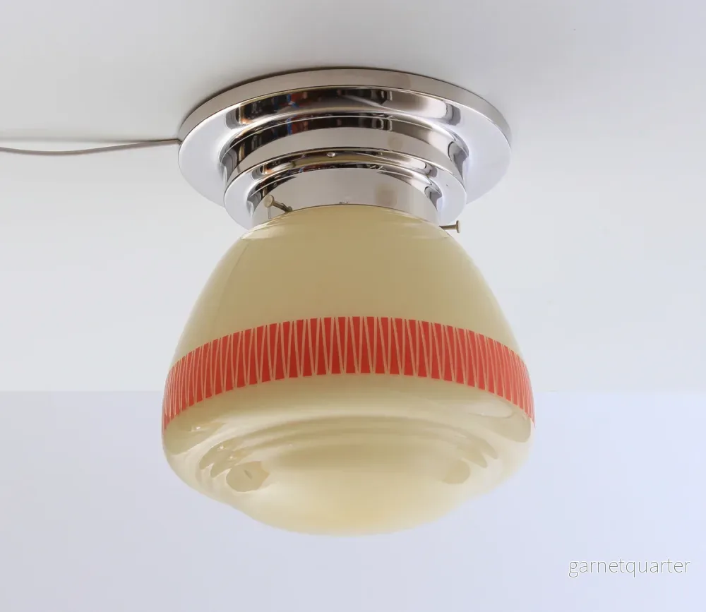 Taklampa Pukebergs Glasbruk 1940-tal Nr P76 Taklampa Pukebergs Glasbruk 1940-tal Nr P76