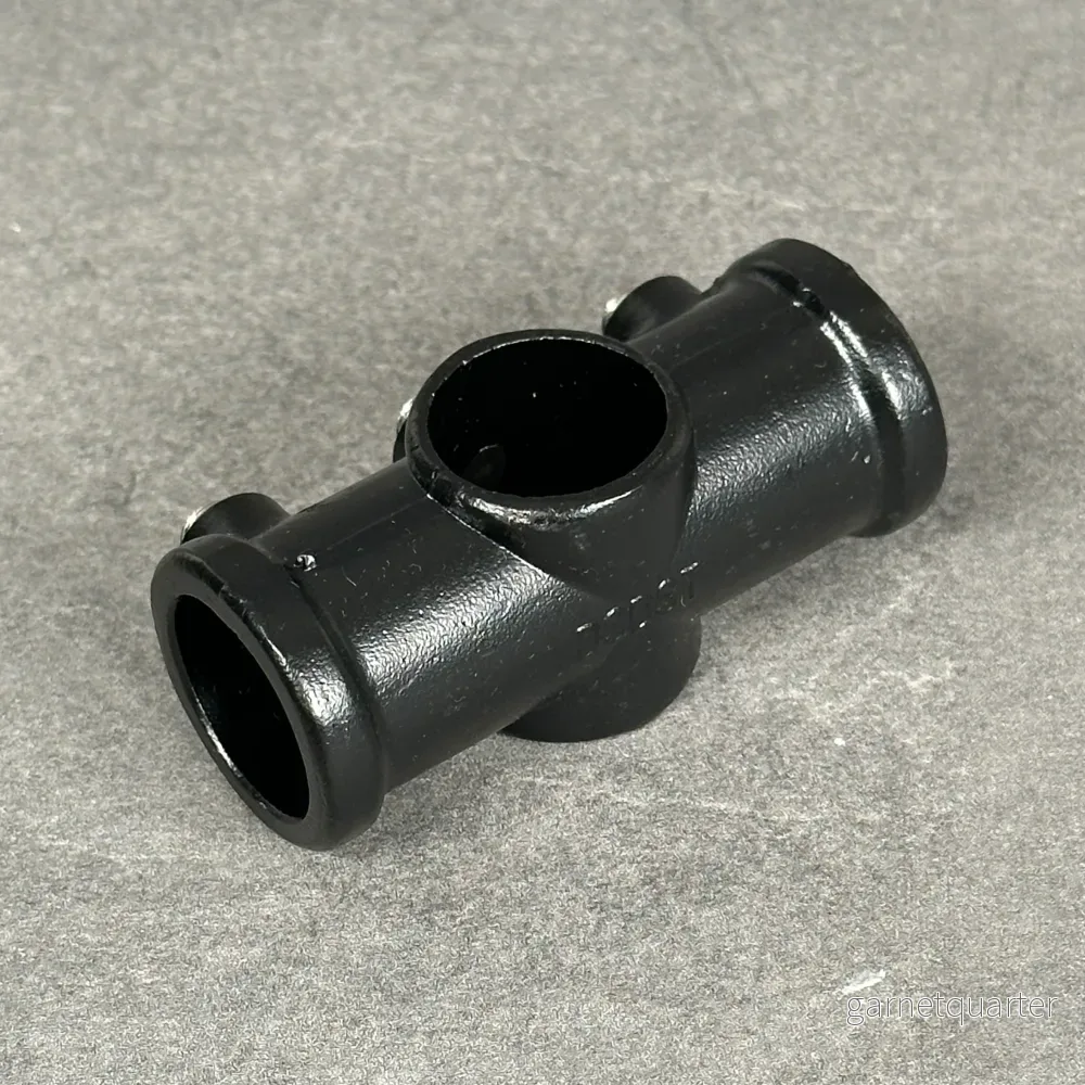 Friflytande fyr-kors – 20 mm – Svartlackerad Friflytande fyr-kors – 20 mm – Svartlackerad