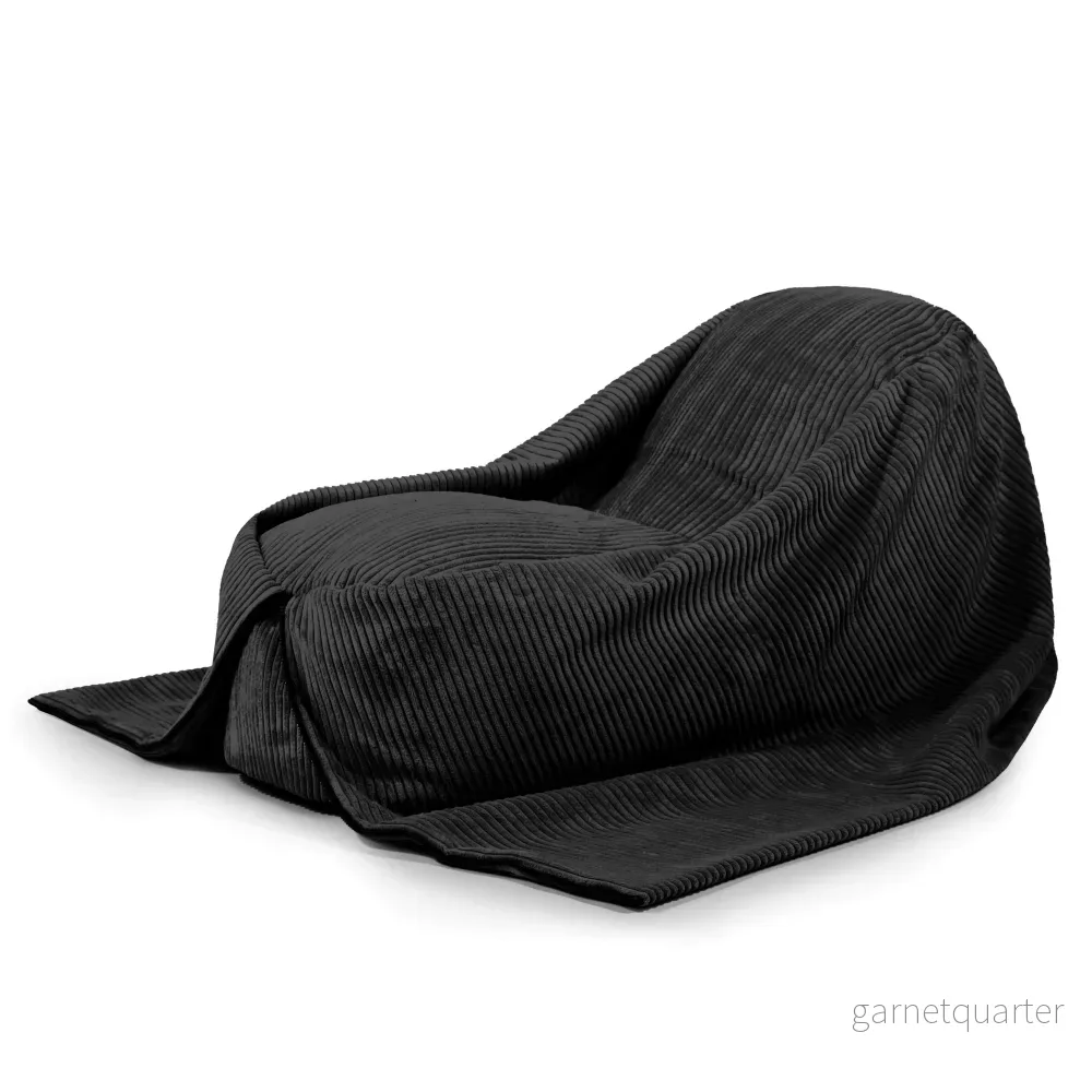 Fåtölj sittsäck Cocoon 120 Waves Black