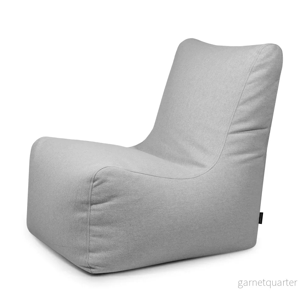 Sittsäck Fåtölj Seat Dunẽs White Grey Sittsäck Fåtölj Seat Dunẽs White Grey