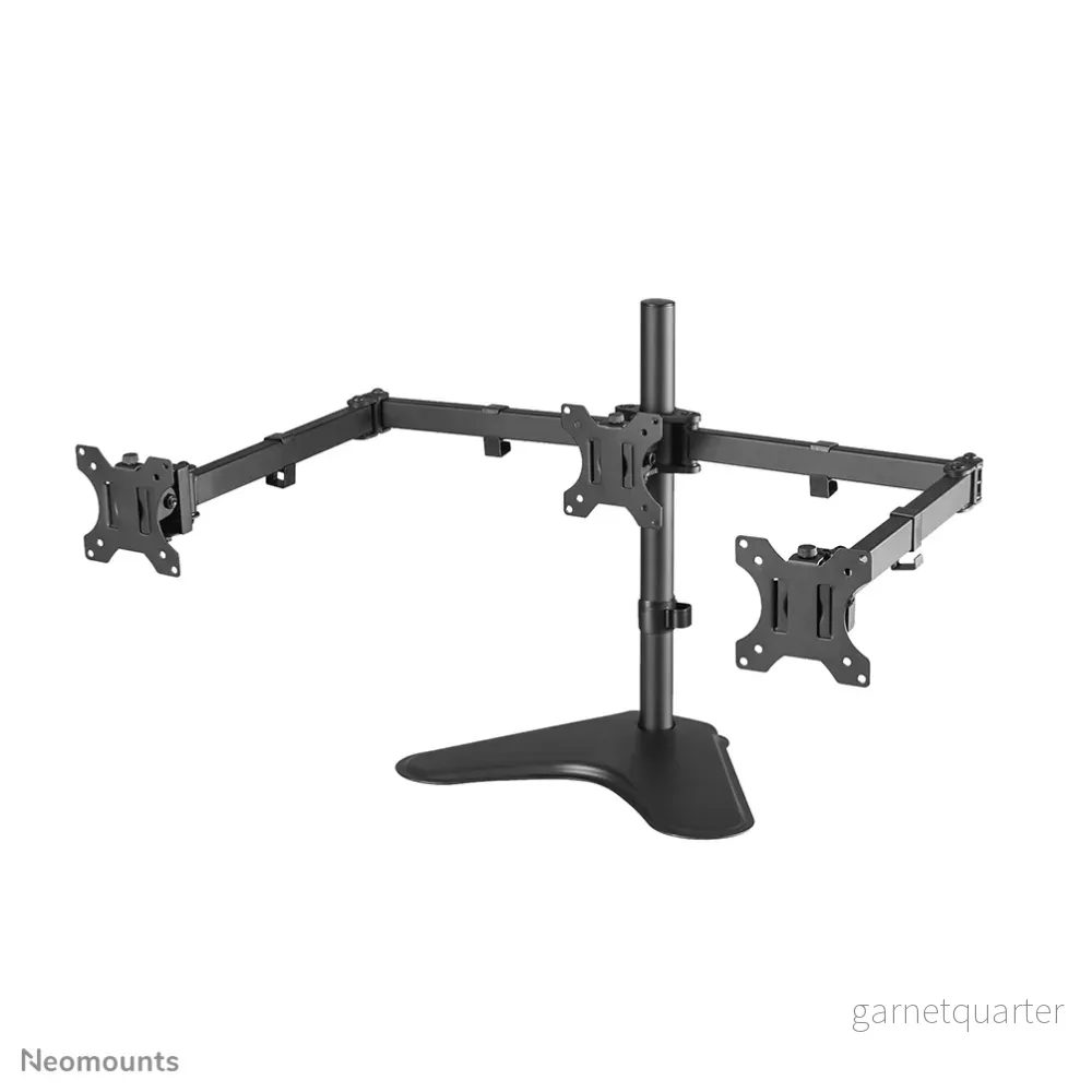 Neomounts FPMA-D550DD3 svart full motion skrivbordsställ för 13-27 tums skärmar – Svart - Bild 3