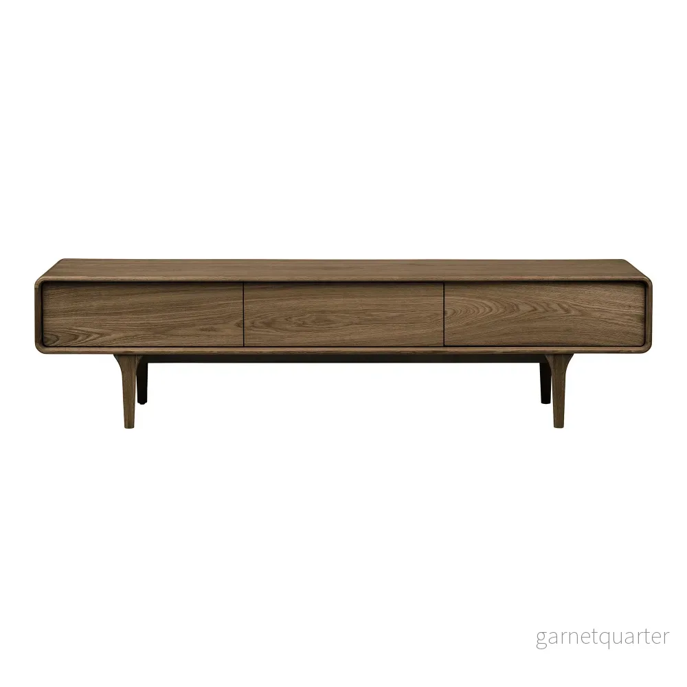 House Nordic Darwin tv-bänk – mörkbrun, 180 × 45 × 45 cm House Nordic Darwin tv-bänk – mörkbrun, 180 × 45 × 45 cm