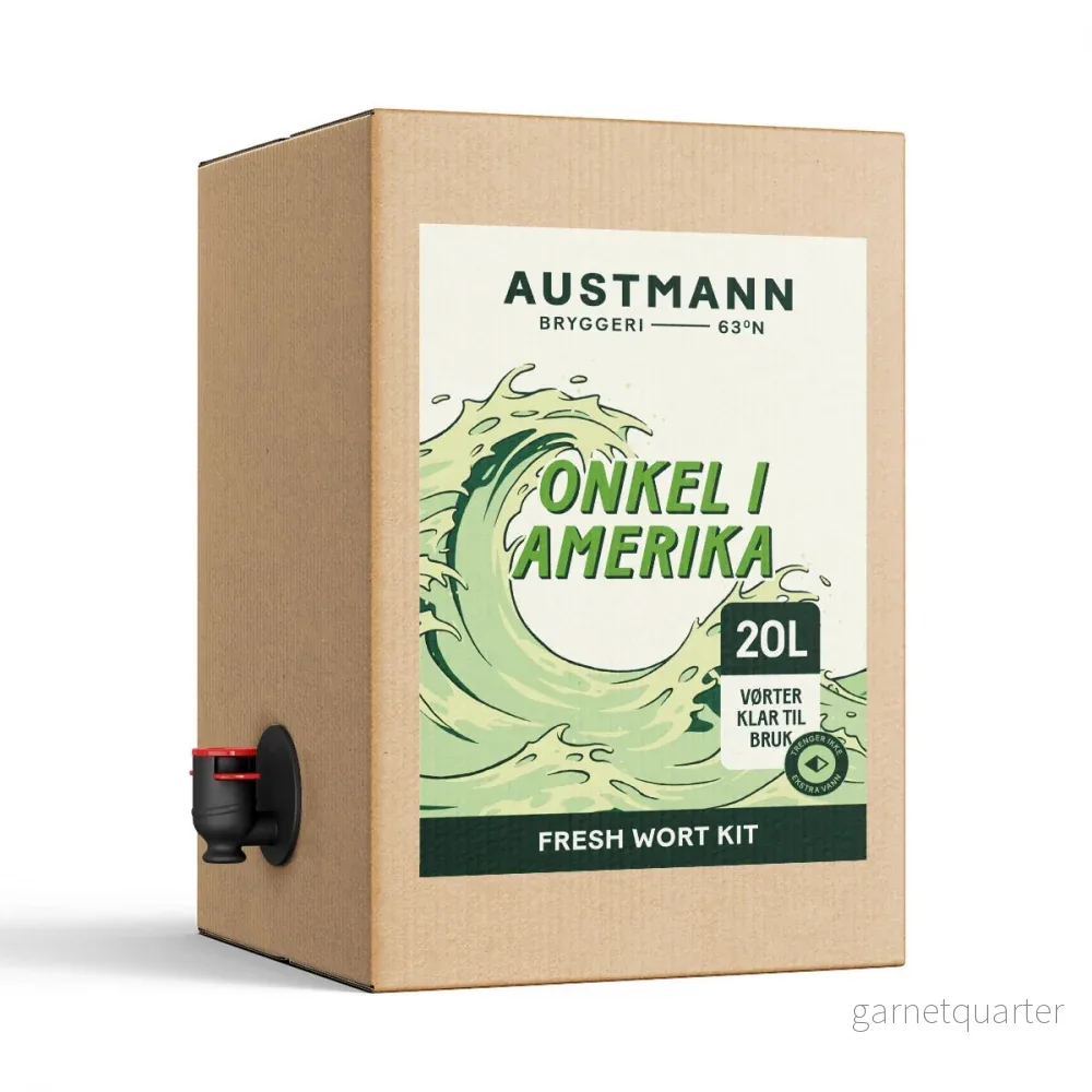 Austmann Onkel i Amerika – Session IPA – 20L Fresh Wort Kit