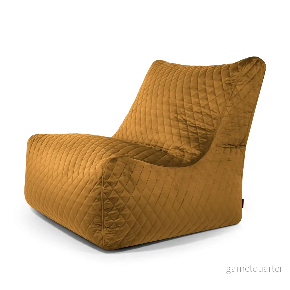 Sittsäck Fåtölj Seat 100 Lure Luxe Mustard Sittsäck Fåtölj Seat 100 Lure Luxe Mustard