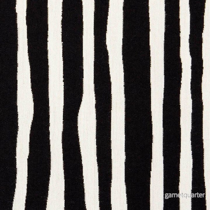 Cylinderkudde dynväv, Svartvit Zebra Cylinderkudde dynväv, Svartvit Zebra