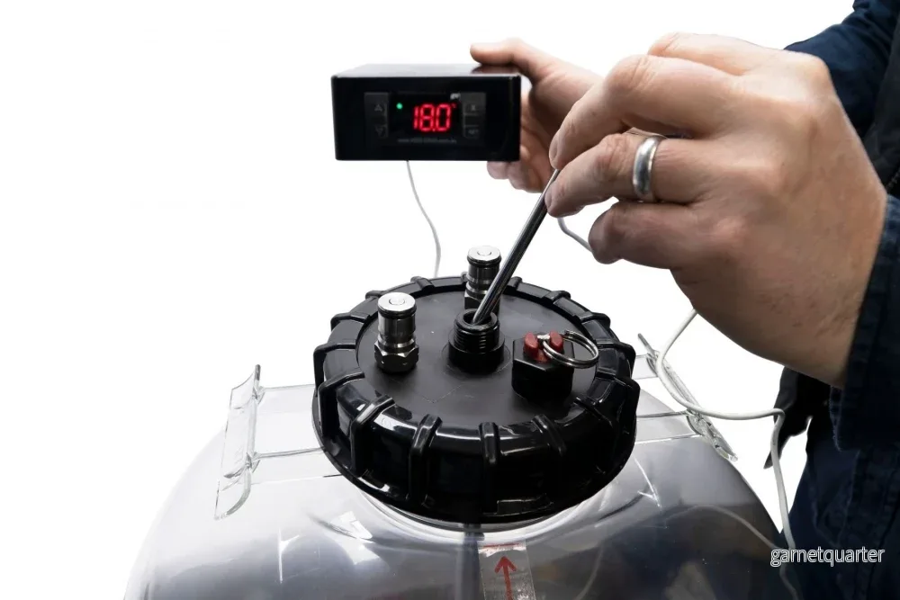 Apollo 60L Snub Nose trycktank - Keg King - Bild 3