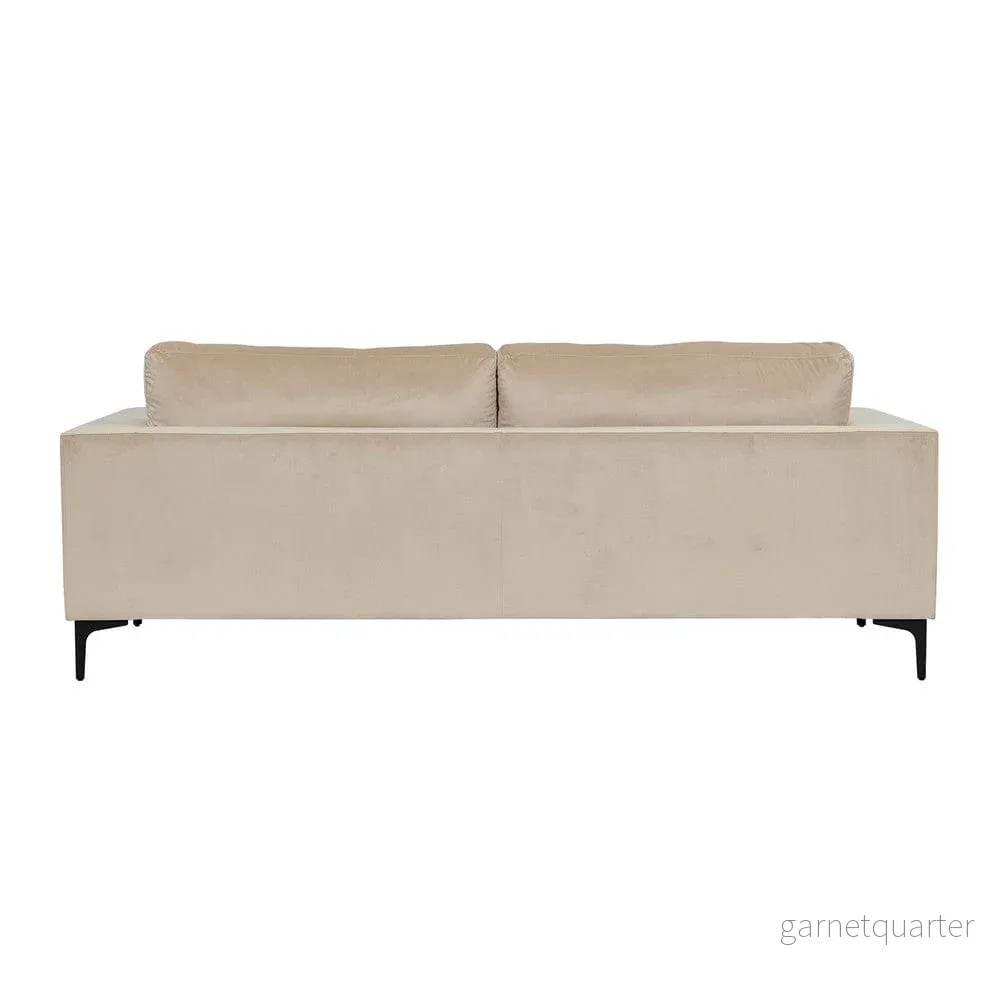 Venture Home 3-sitssoffa Bolero Sammet - Bild 2