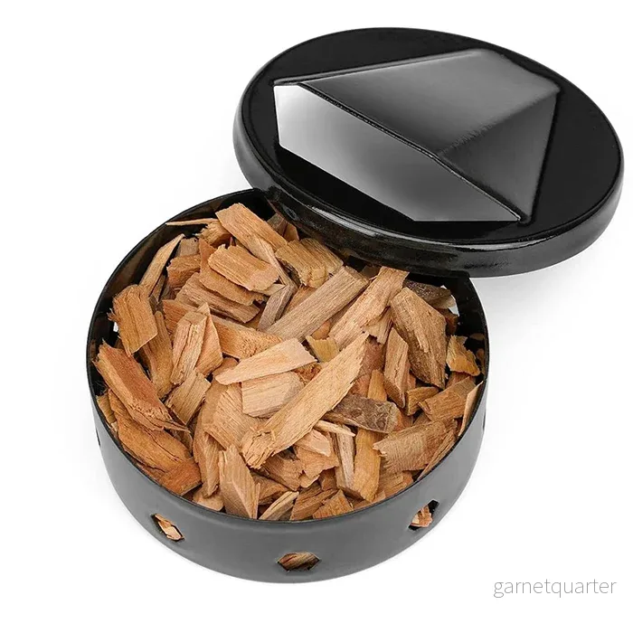 Rund Rökbox till Grill