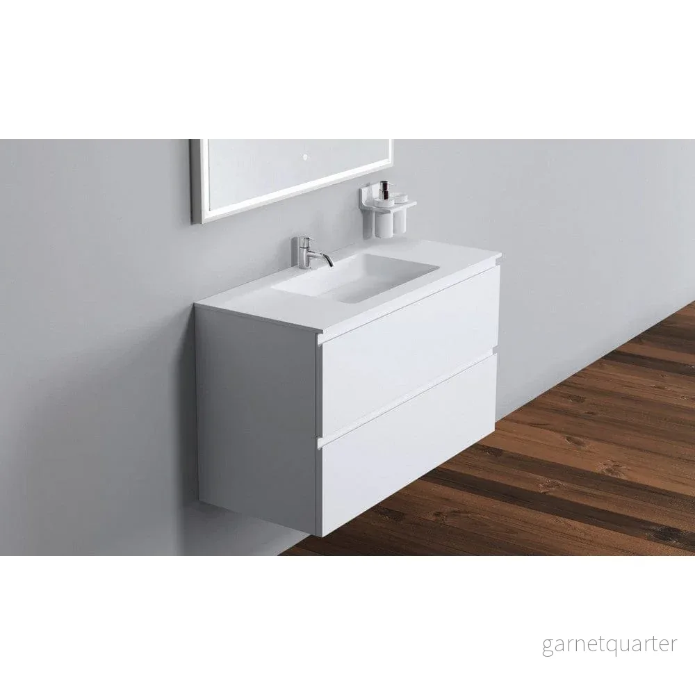 Copenhagen Bath Tvättställsskåp Malmö 100 Inkl. Handfat - Bild 2