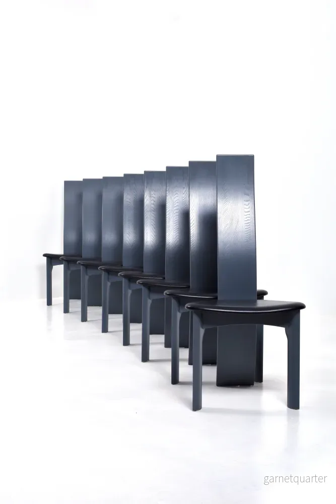 Matstolar "Iris" av Bob & Dries Van Den Berghe för Tranekær Furniture, Danmark - Bild 2