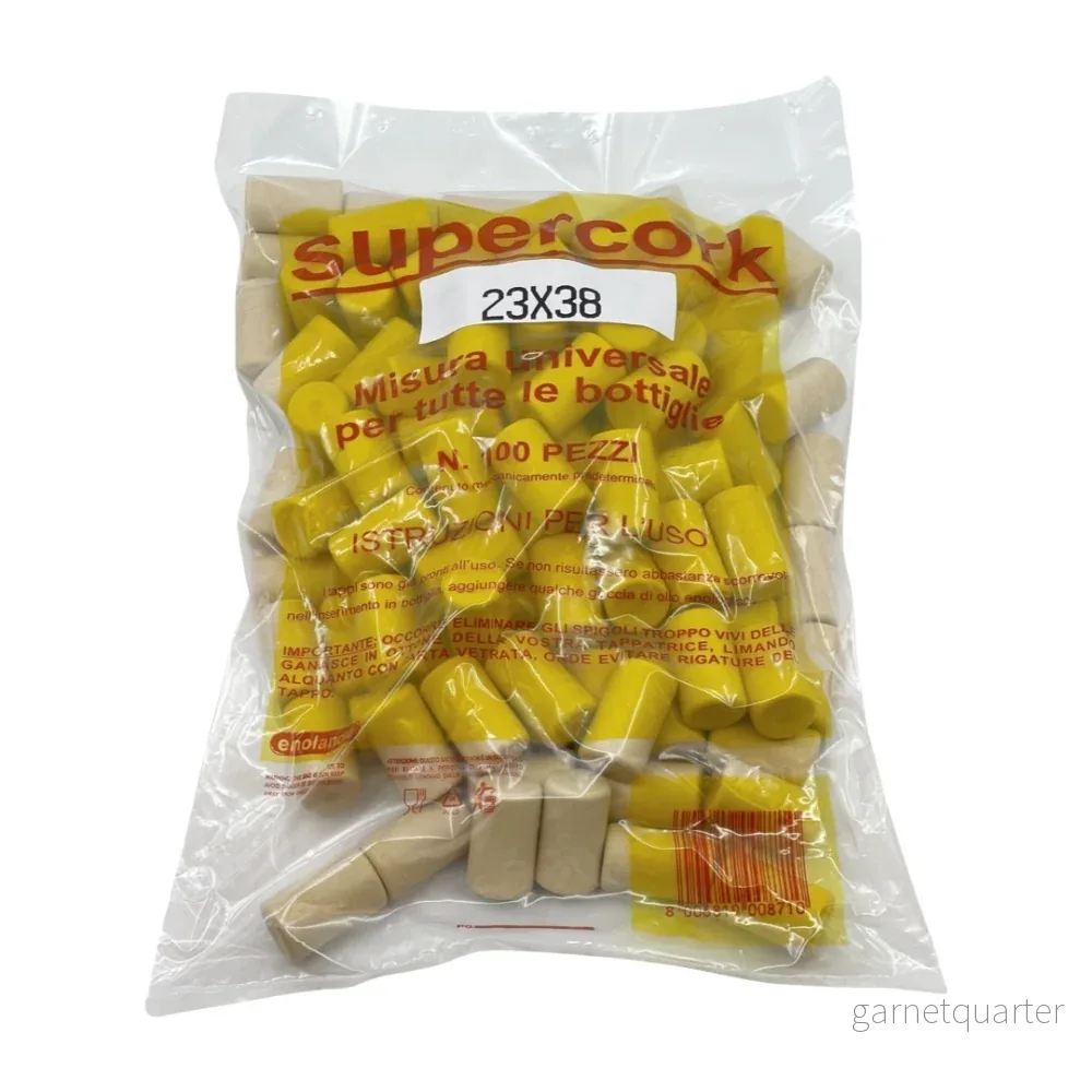 Supercork 23 x 38mm syntetiska vinkorkar 100st