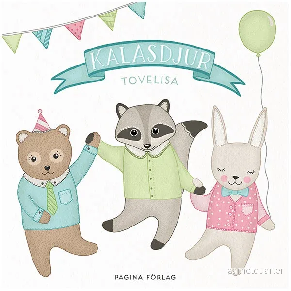 Pagina Kalasdjur Tovelisa (Målarbok)
