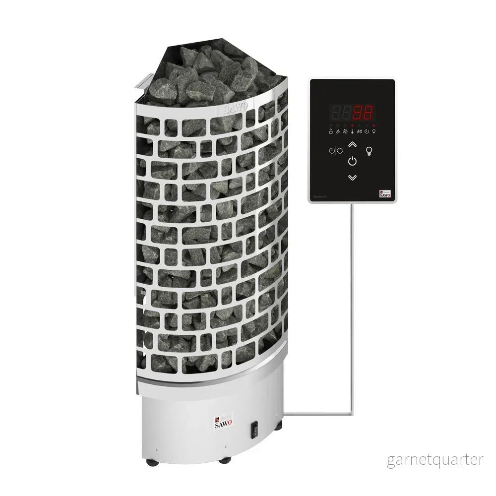 SAWO Elektriskt Bastuaggregat Tower Aries hörn 3P-1P - Bild 2