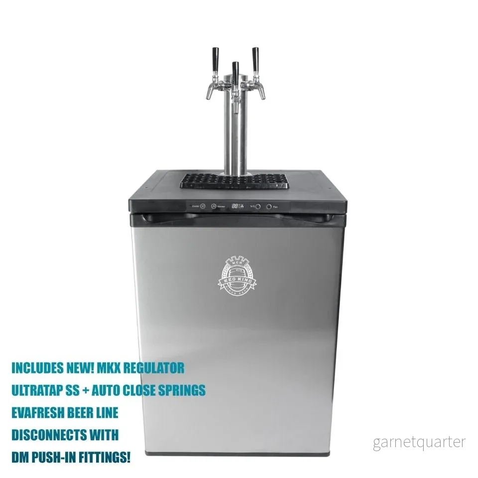 FasTap Edition KegMaster Series XL Kegerator – Tre tappkranar – Keg King FasTap Edition KegMaster Series XL Kegerator – Tre tappkranar – Keg King