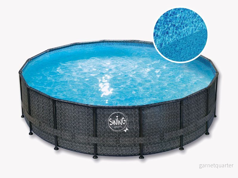 Mountfield Elite Wicker rampool 4,88 × 1,22 m – fiskbensmönster Mountfield Elite Wicker rampool 4,88 × 1,22 m – fiskbensmönster