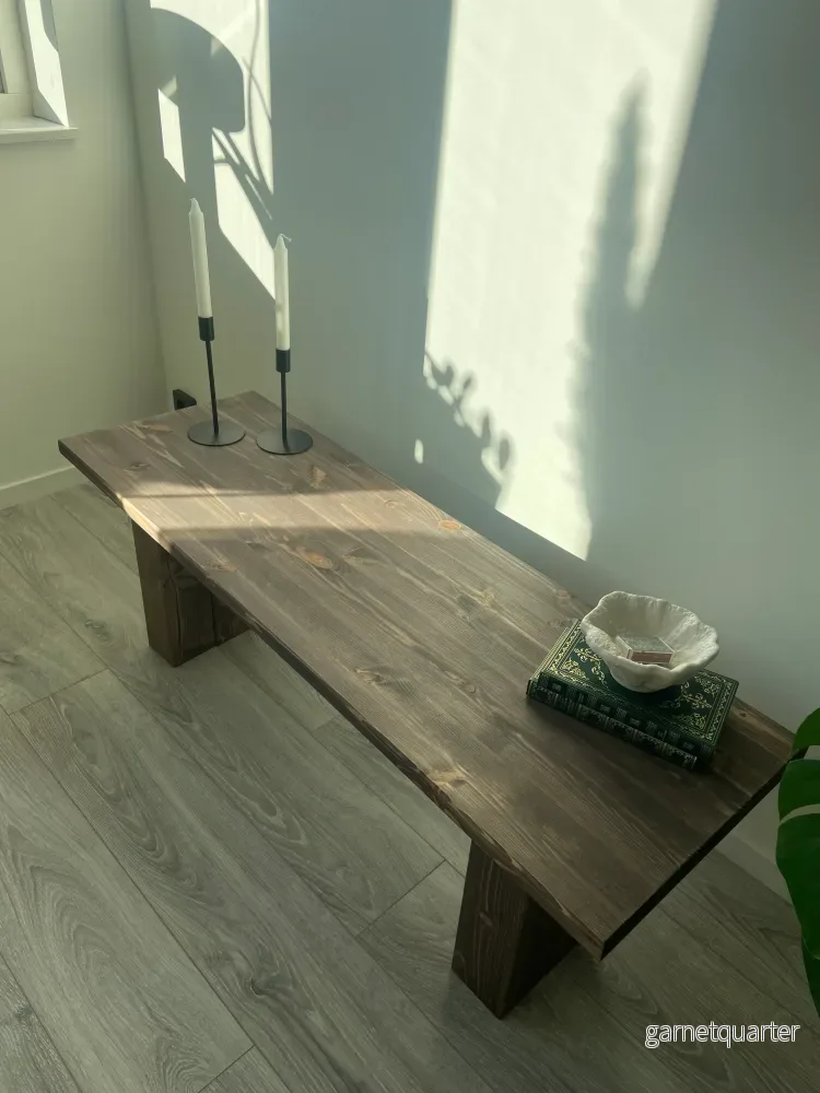 Massivt soffbord 120 cm - Bild 2