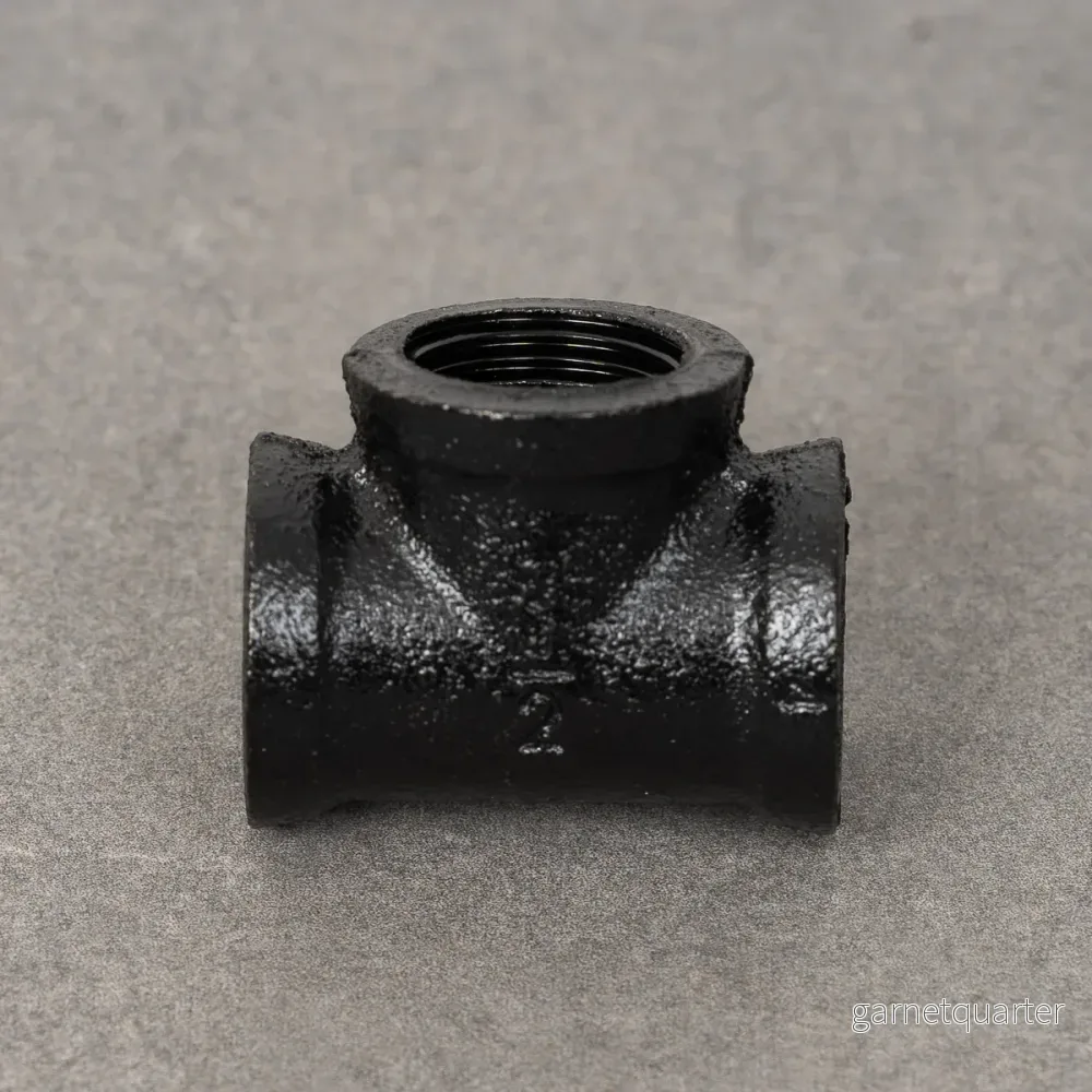 T-koppling - 20 mm - Svartlackerad - Bild 2