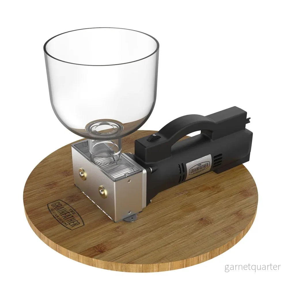 Grainfather Electric Grain Mill – Maltkross – Komplett Med Bas Grainfather Electric Grain Mill – Maltkross – Komplett Med Bas