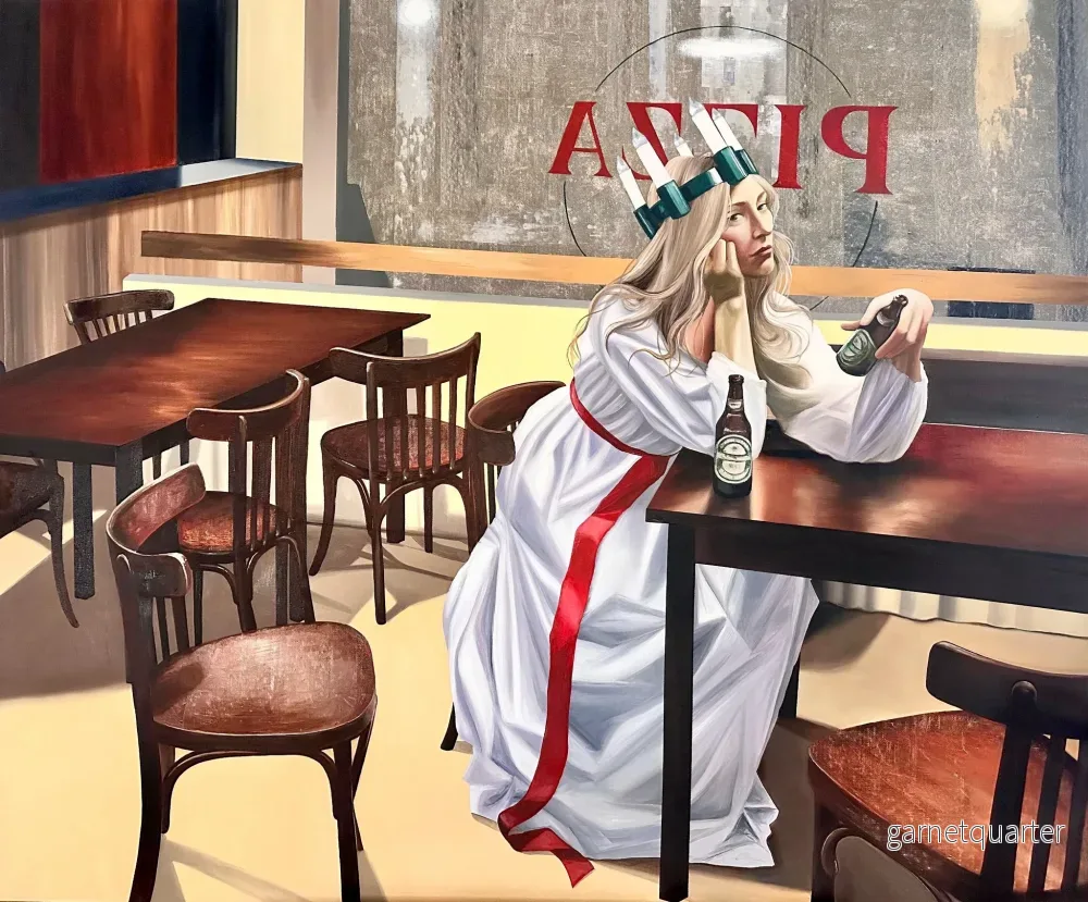Anna Ileby – Lucian på lokala pizzerian