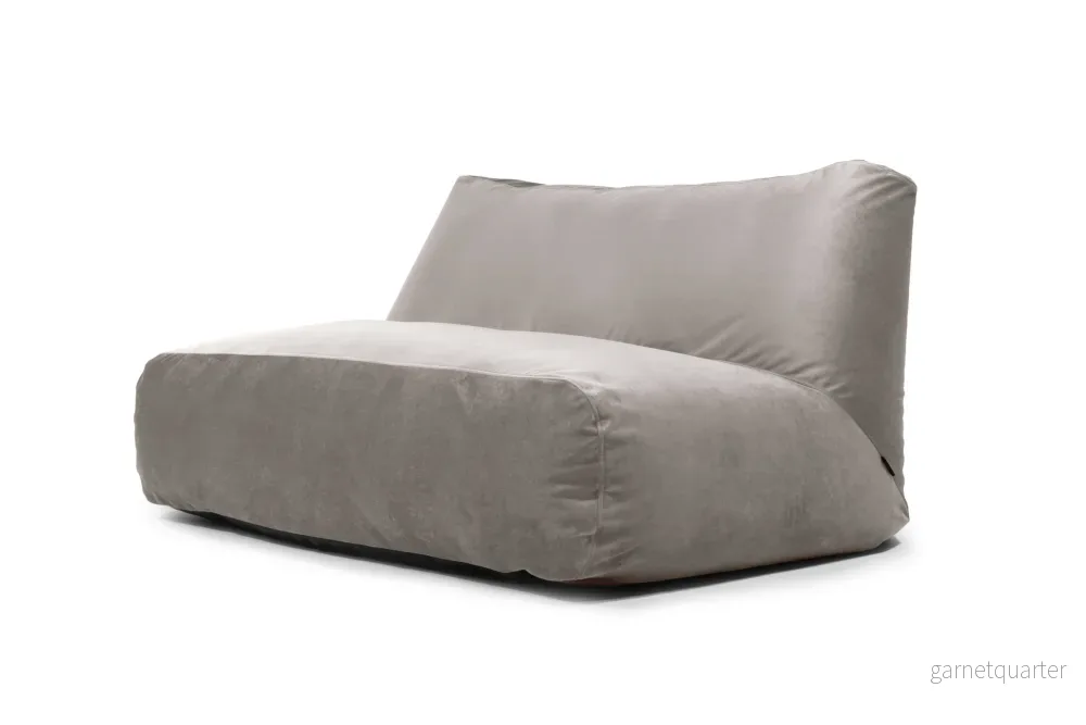 Sofa Tube 160 soffa sittsäck Barcelona White Grey