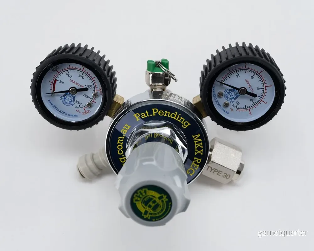 Regulator MKX För CO2 – Keg King