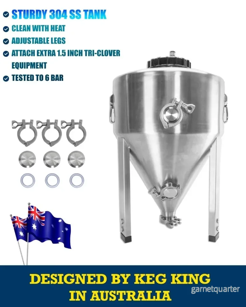 Apollo Titan 30L Unitank av rostfritt stål - Keg King - Bild 2