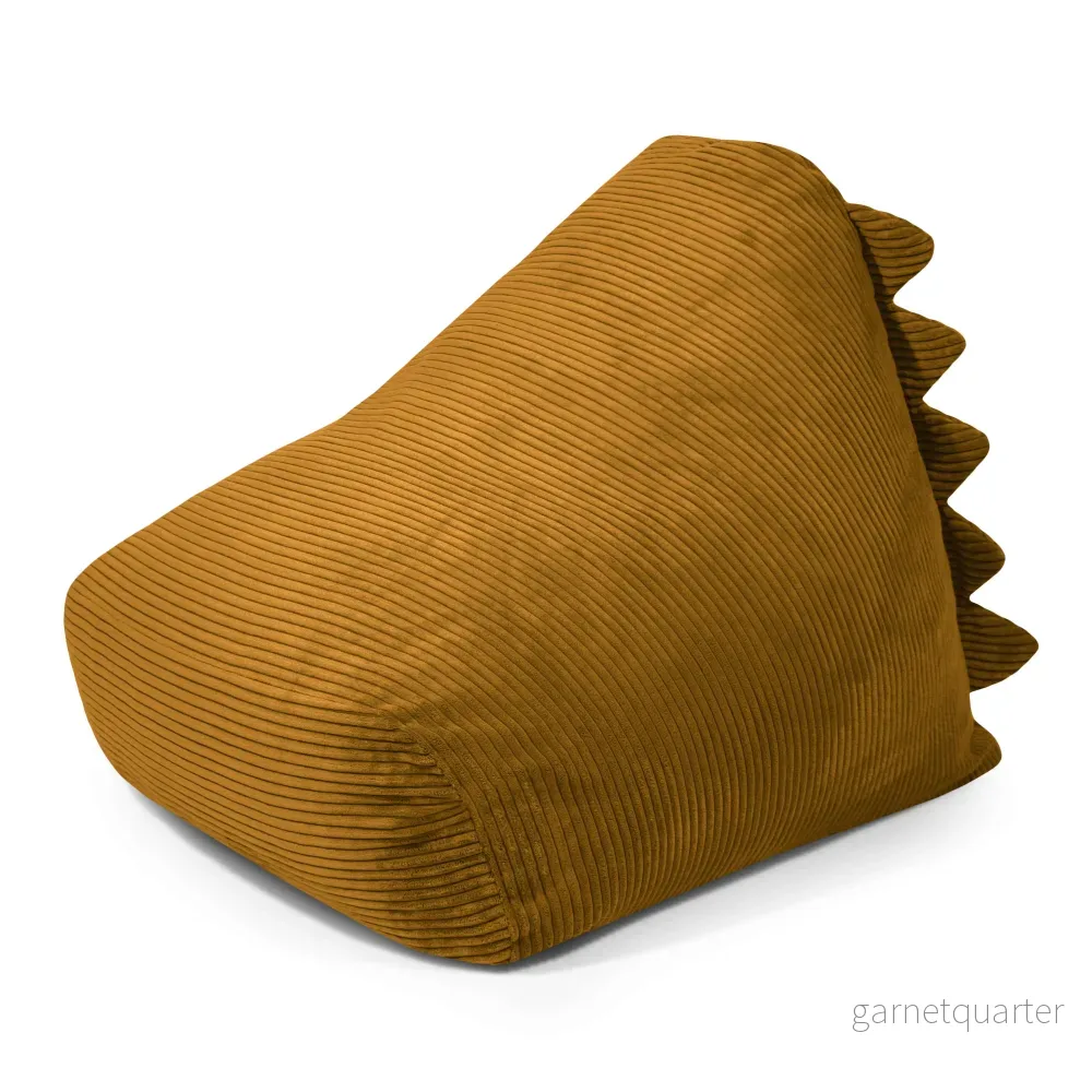 Barnfåtölj Sittsäck Snug 80 Dragon Waves Mustard