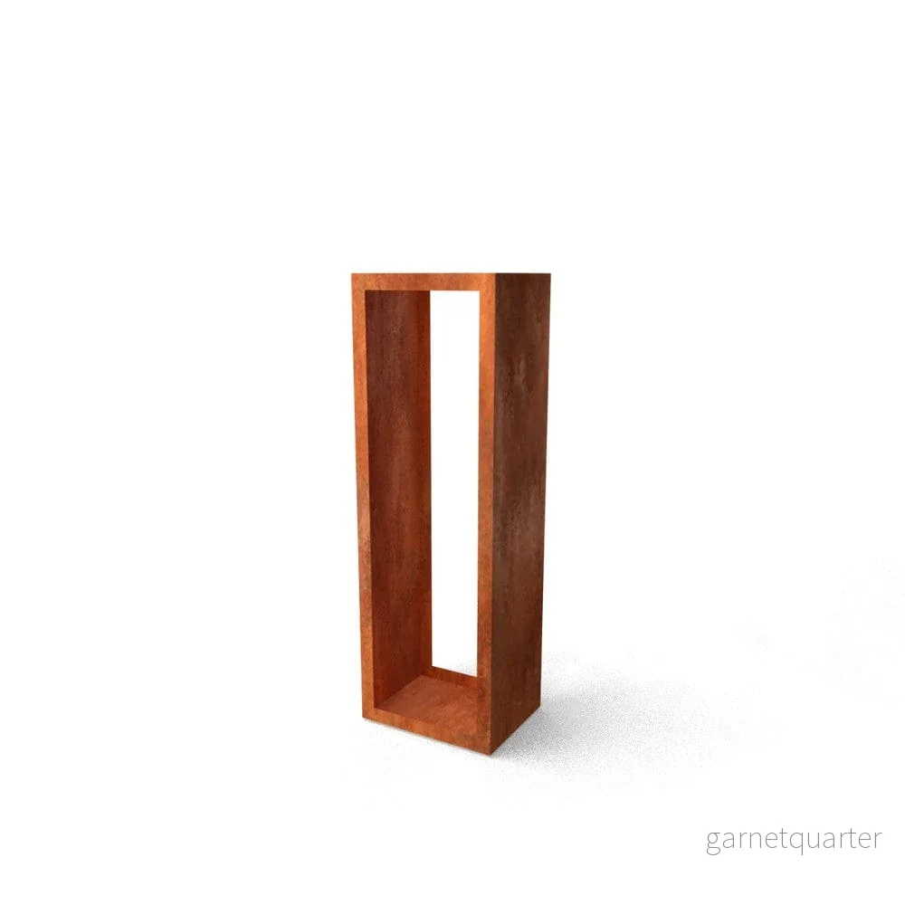 Geroba Vedförvaring Egura Corten 50x38x150cm