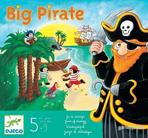 Djeco Board Games Big Pirate Djeco Board Games Big Pirate