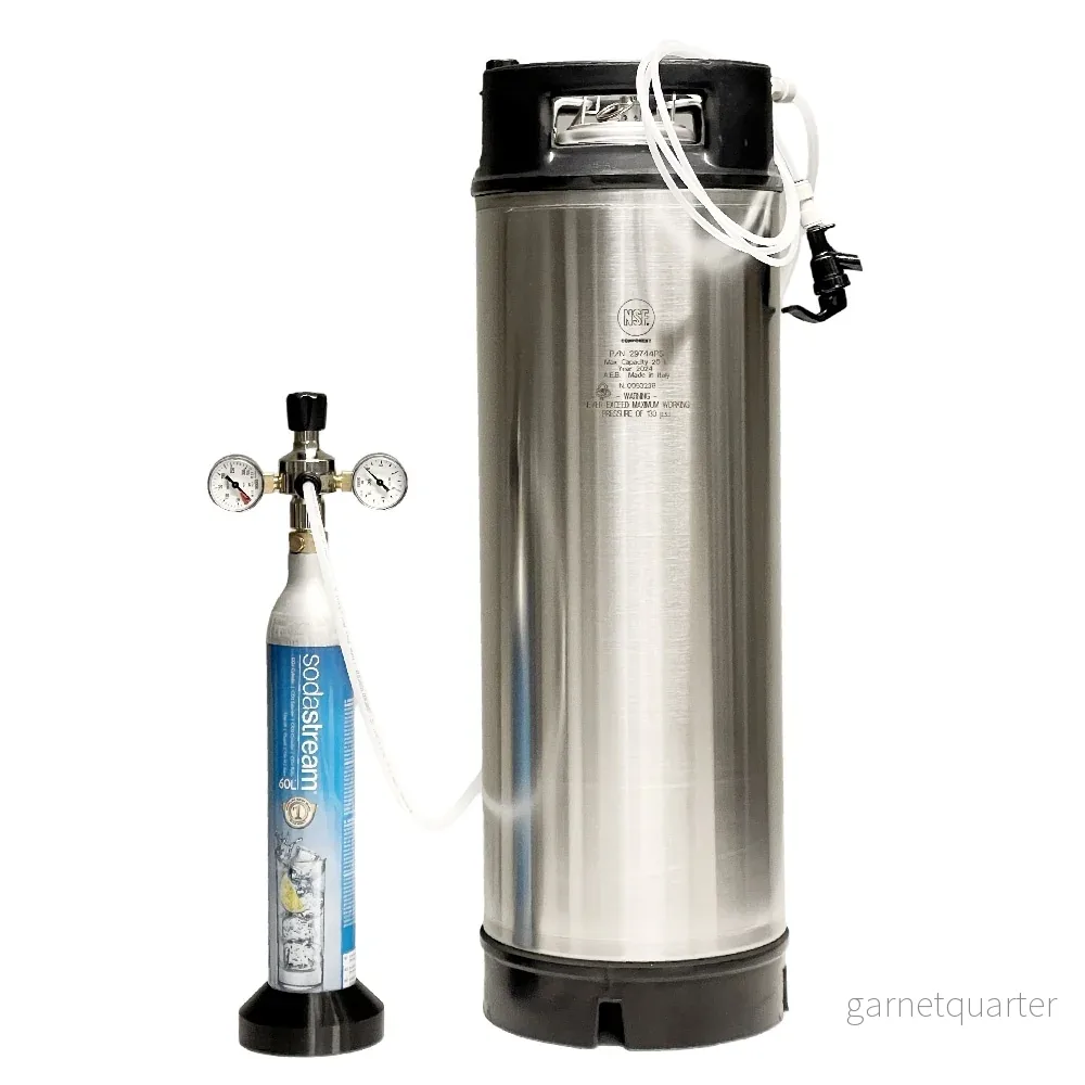 Fatpaket 425g Sodastream 20L fat med pushfit snabbkopplingar Fatpaket 425g Sodastream 20L fat med pushfit snabbkopplingar