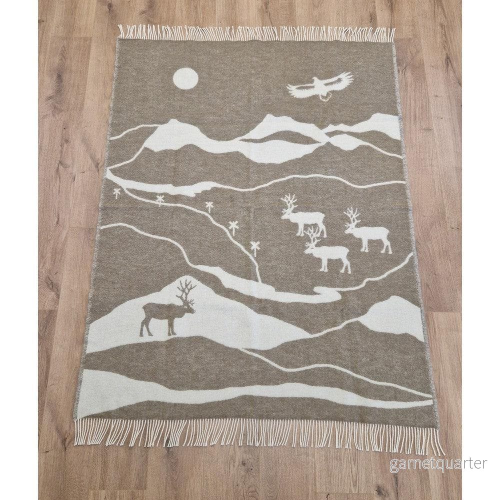 Arvidssons Textil Ullpläd Fjällvandring