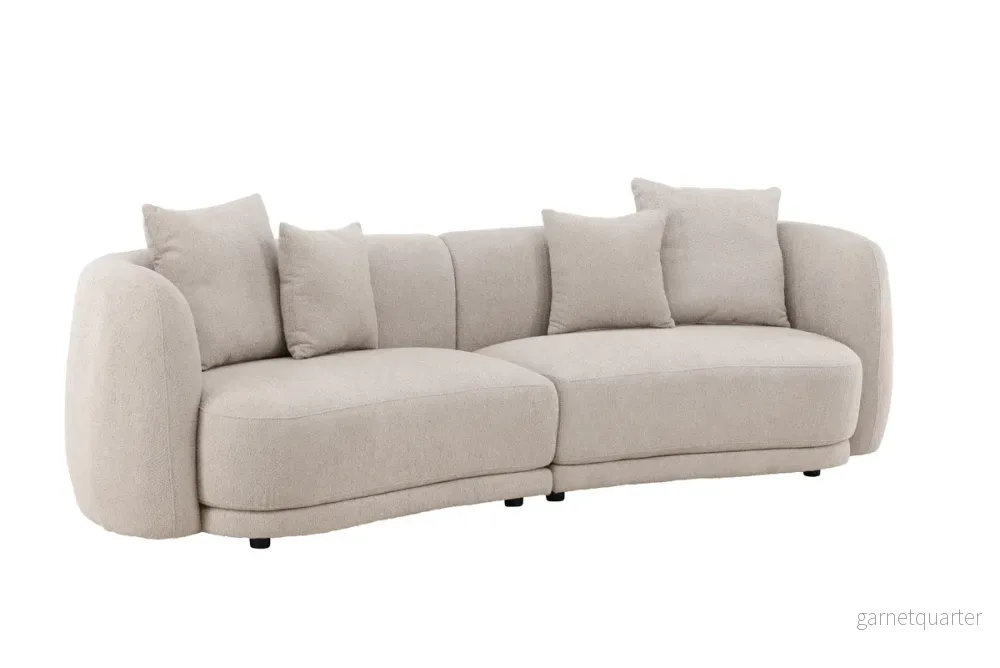 Cielo 3-sitssoffa, beige - Bild 3