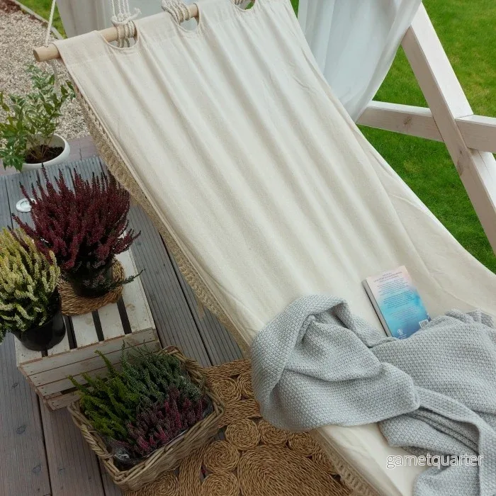 Hängmatta Etno Beige i boho-stil - Bild 2