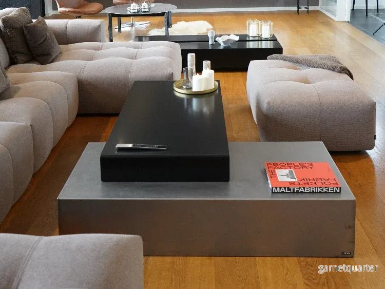 BAZE svetsat soffbord – svartlackerat eller rått stål, 130 × 30 × H22 cm (Coffee Table) BAZE svetsat soffbord – svartlackerat eller rått stål, 130 × 30 × H22 cm (Coffee Table)