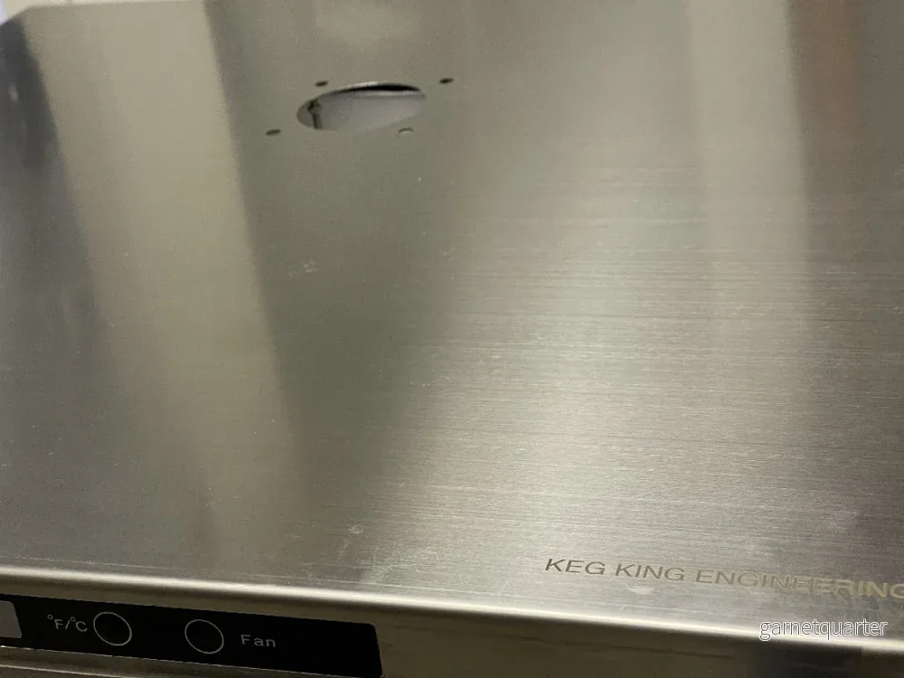 Topplåt av rostfritt stål till Kegerator Series 4 och XL - Bild 3