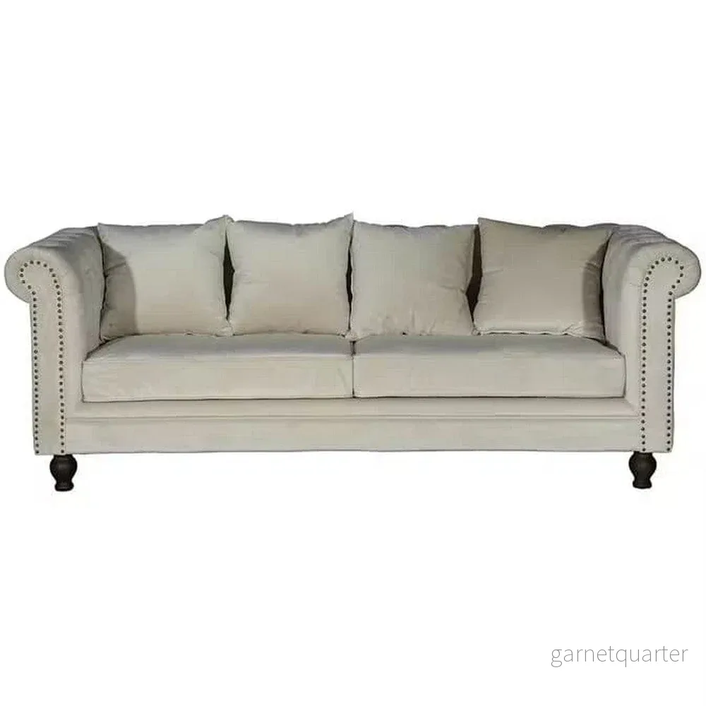 Venture Home 3-sitssoffa Velvet Sammet