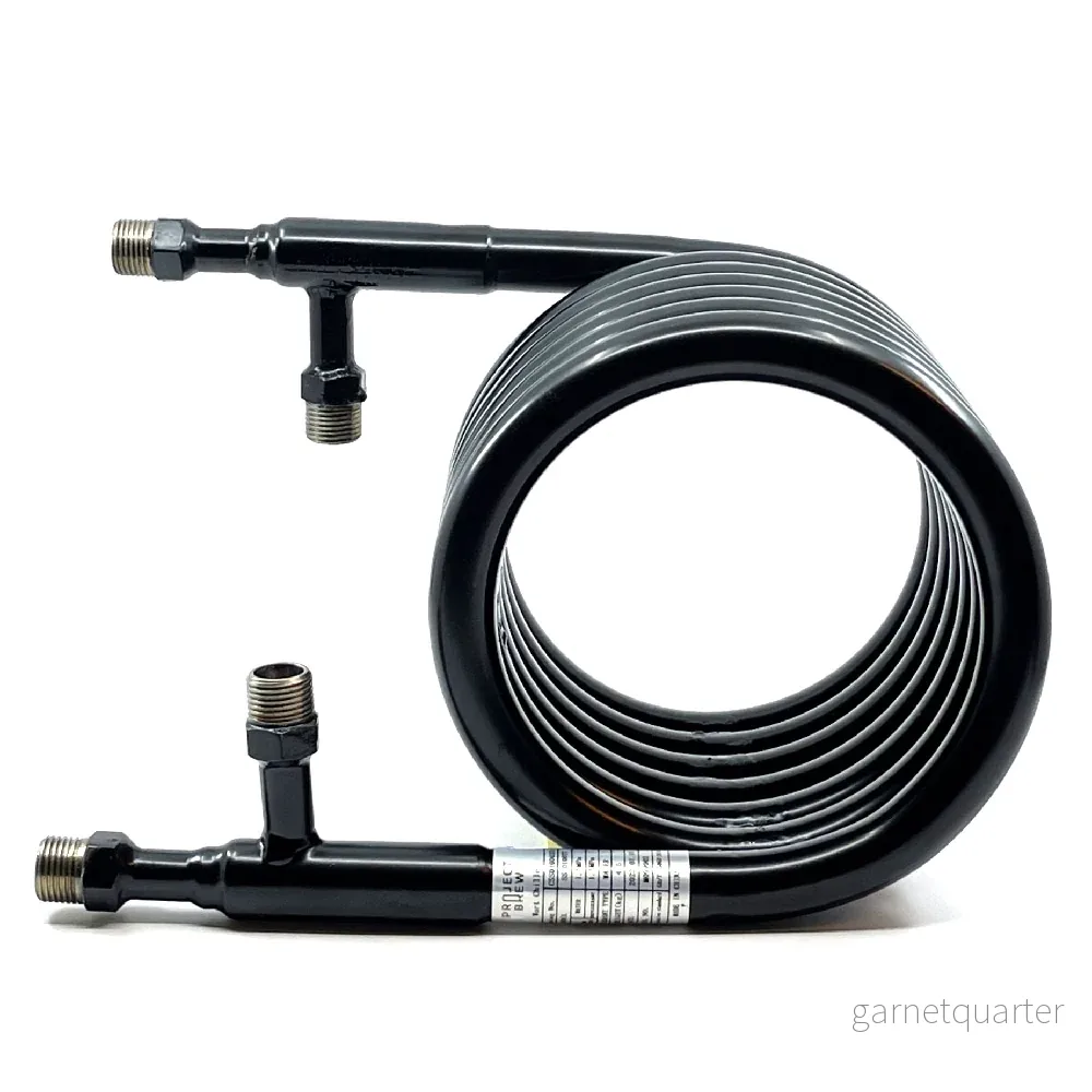 Project Brew Wort Chiller – Motströmskylare av koppar Project Brew Wort Chiller – Motströmskylare av koppar