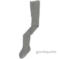 Wheat Tights Rib Melange Grey
