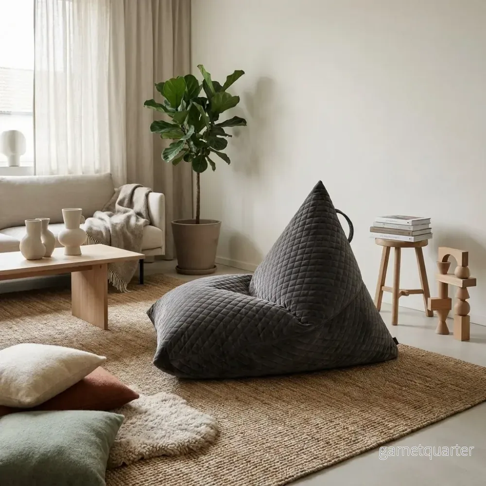 Sittsäck Razzmatazz Lure Luxe Grey Sittsäck Razzmatazz Lure Luxe Grey