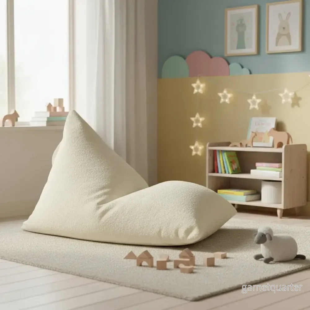 Sittsäck för barn Razzy Teddy Cream Sittsäck för barn Razzy Teddy Cream