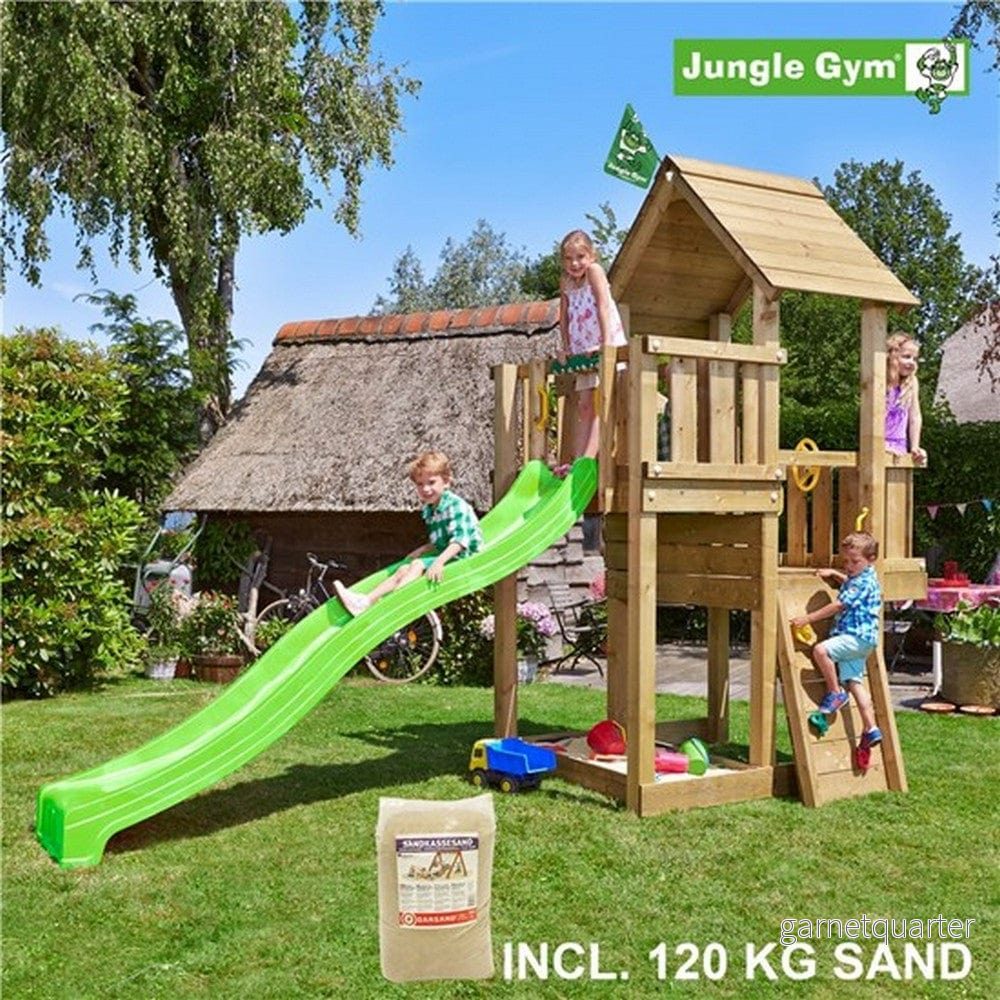 Jungle Gym Lektorn Cubby Grön Jungle Gym Lektorn Cubby Grön