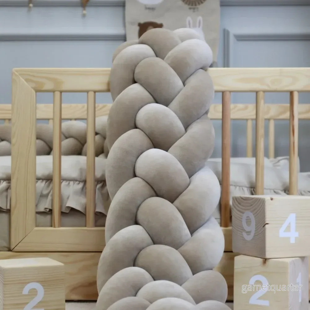 Sängkappa, 4-trådig mörkbeige Sängkappa, 4-trådig mörkbeige