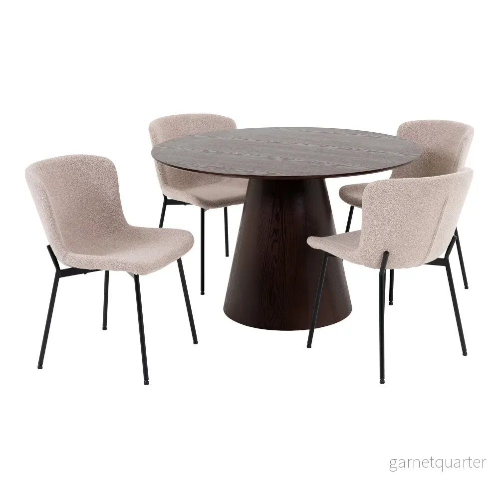 House Nordic Bolton & Maceda matgrupp med 4 stolar House Nordic Bolton & Maceda matgrupp med 4 stolar