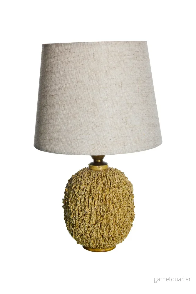 Bordslampa ”Chamotte” av Gunnar Nylund för Rörstrand, 50-tal