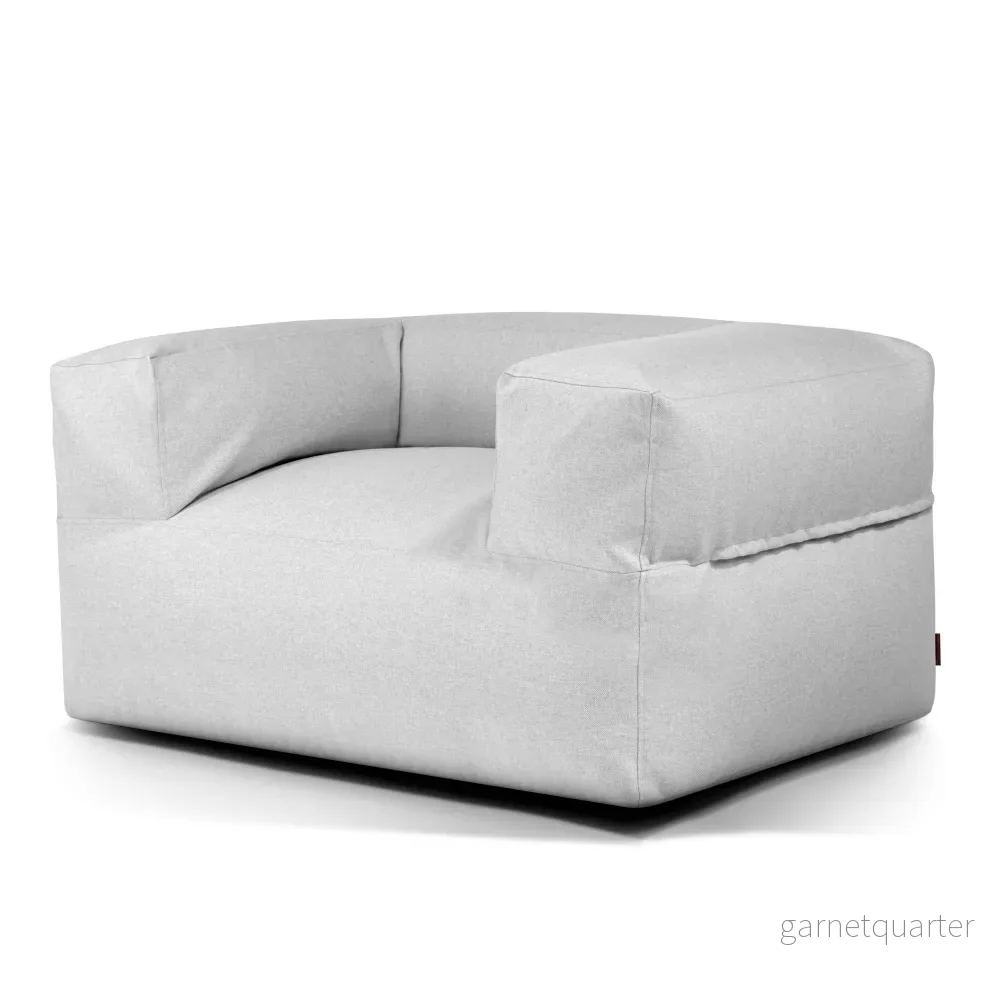 Sittsäck MooG Riviera Light Grey